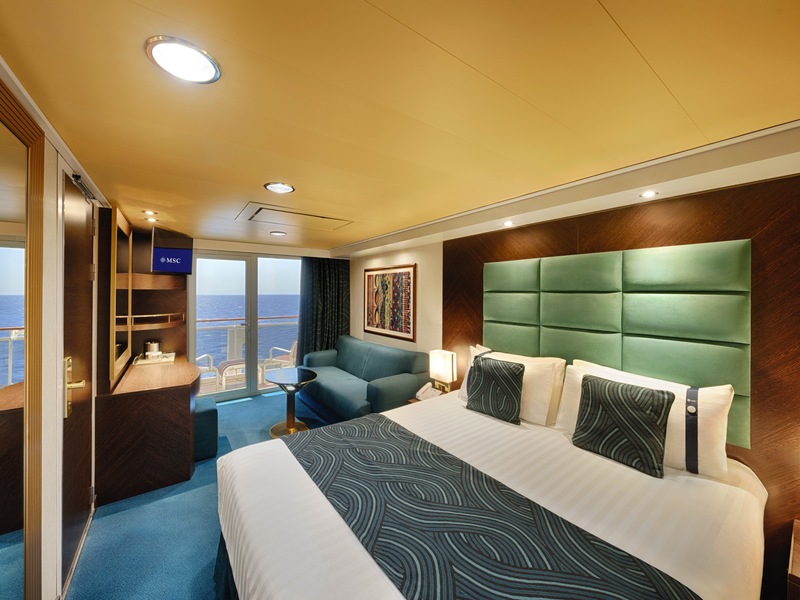 Deluxe Balcony with Partial View